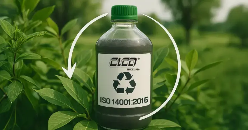 Our production certified with ISO 14001:2015 – sustainability in action
