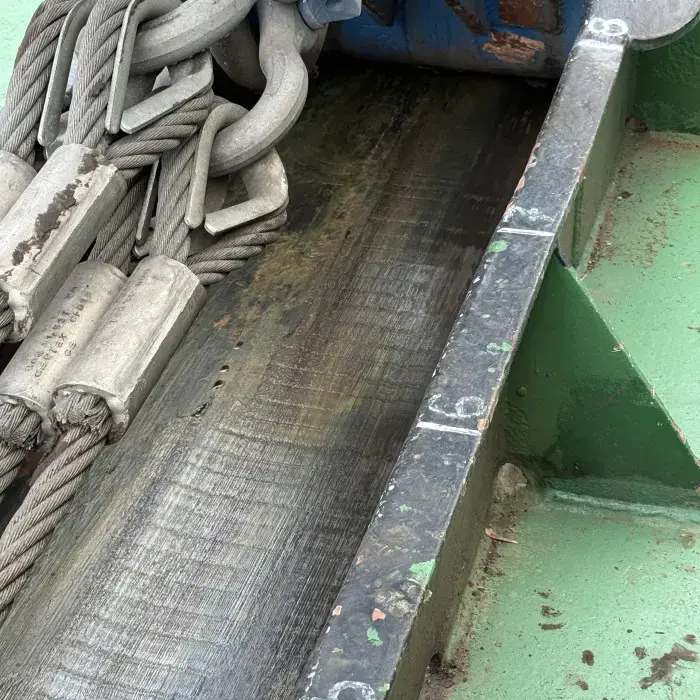 CICO® HD in action – effective protection for ropes and equipment in the shipyard