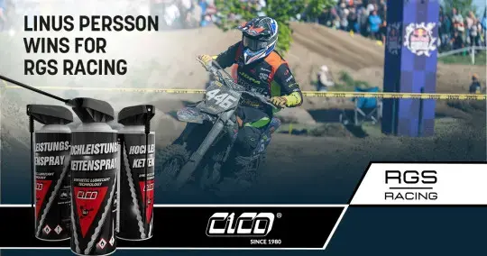 Linus Persson wins for RGS Racing at ADAC MX Masters!