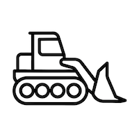 Earthmoving and off-road machinery